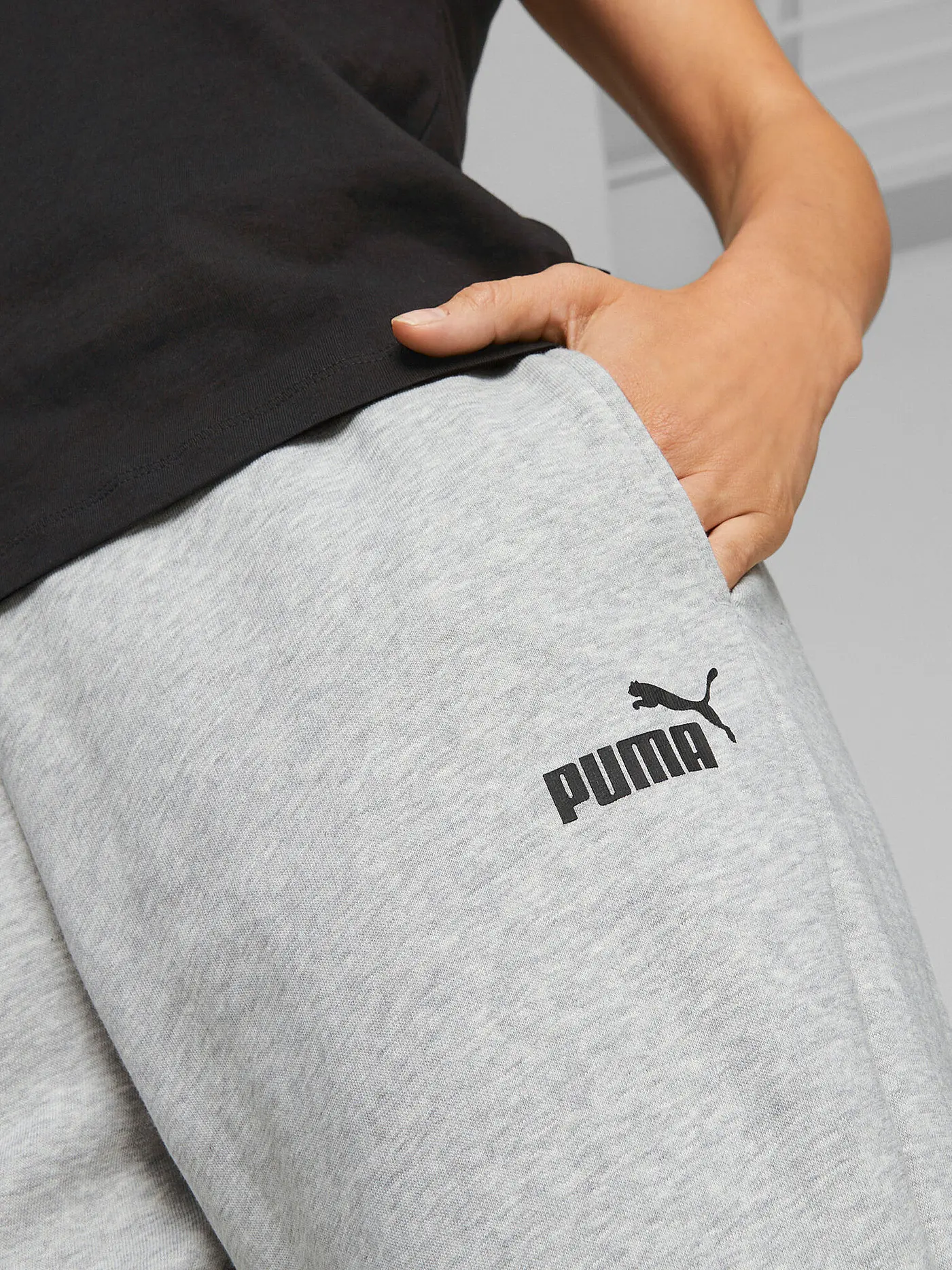 PUMA | Damen Jogginghose | grau