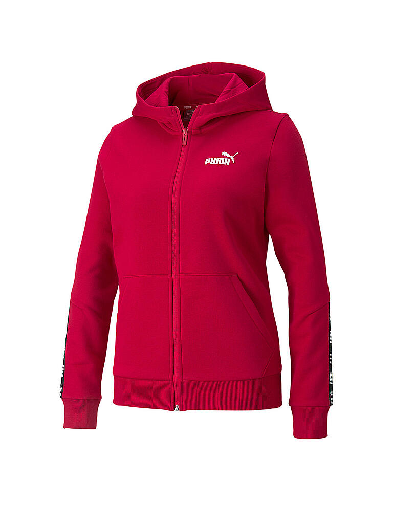 PUMA | Damen Kapuzenjacke Power | rot
