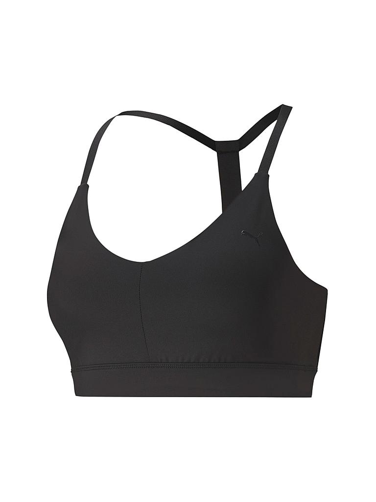 PUMA | Damen Sport-BH Low Impact Strappy | schwarz