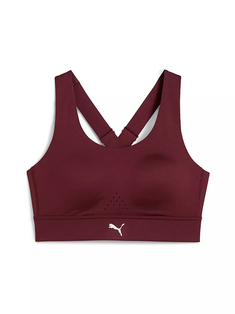 PUMA | Damen Sport-BH PWRbreathe RUN High Support | dunkelrot
