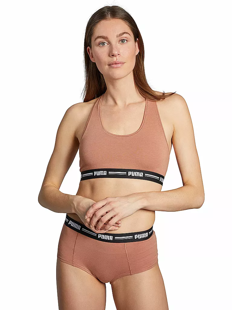 PUMA | Damen Sport-BH Racer Back | braun