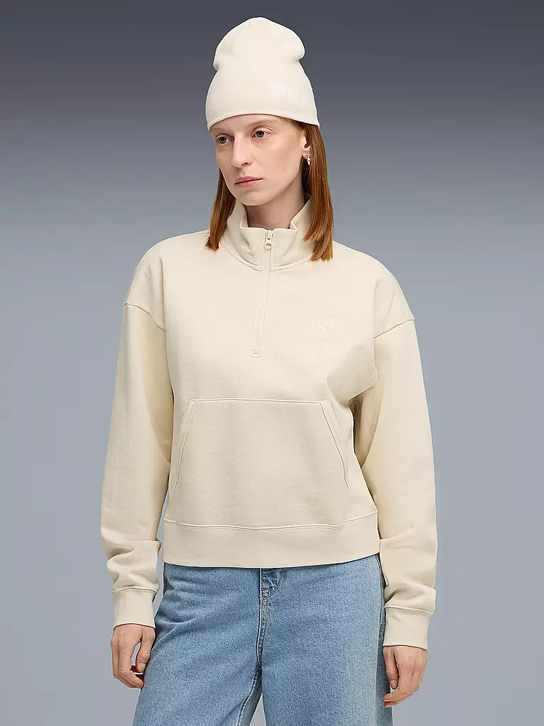 PUMA | Damen Sweater Class Comfort Half-Zip | 