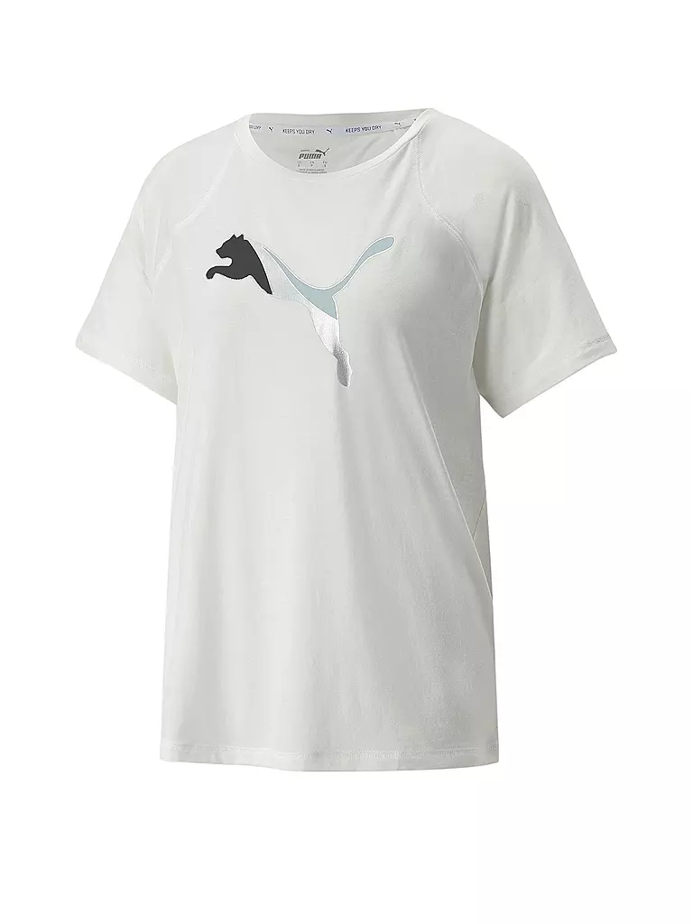 PUMA | Damen T-Shirt Evostripe | weiss