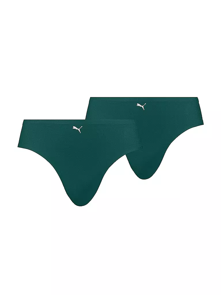 PUMA | Damen Unterhose Brief 2er Pkg. | olive
