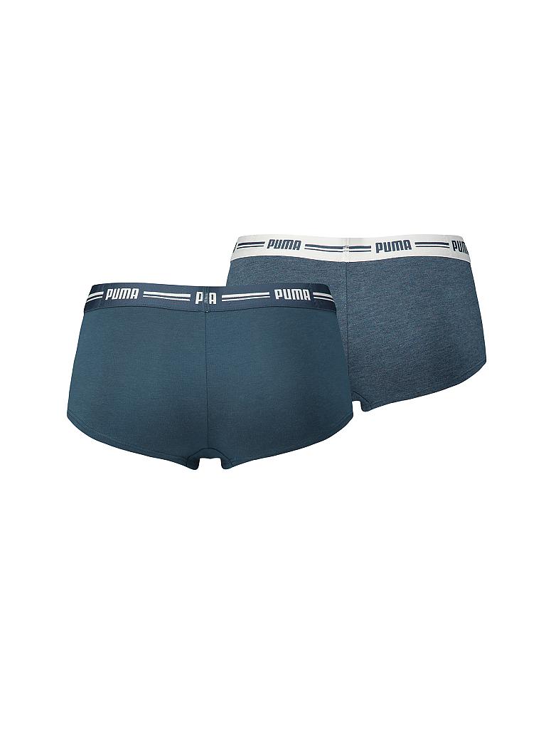 PUMA | Damen Unterhosen Mini Short 2er Pkg. | blau