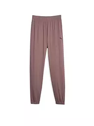 PUMA | Damen Yogahose Studio Unwind | dunkelrot