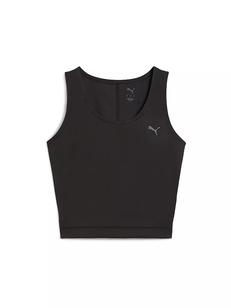 PUMA | Damen Yogatank CLOUDSPUN Twist | schwarz