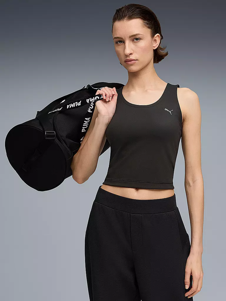 PUMA | Damen Yogatank CLOUDSPUN Twist | schwarz