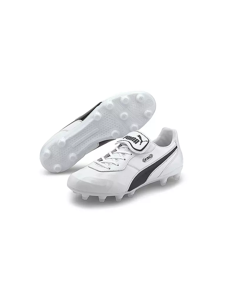 PUMA | Fußballschuhe Nocken KING Top FG | weiss