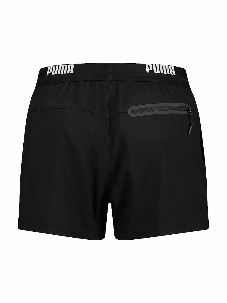 PUMA | Herren Badeshort Logo | schwarz