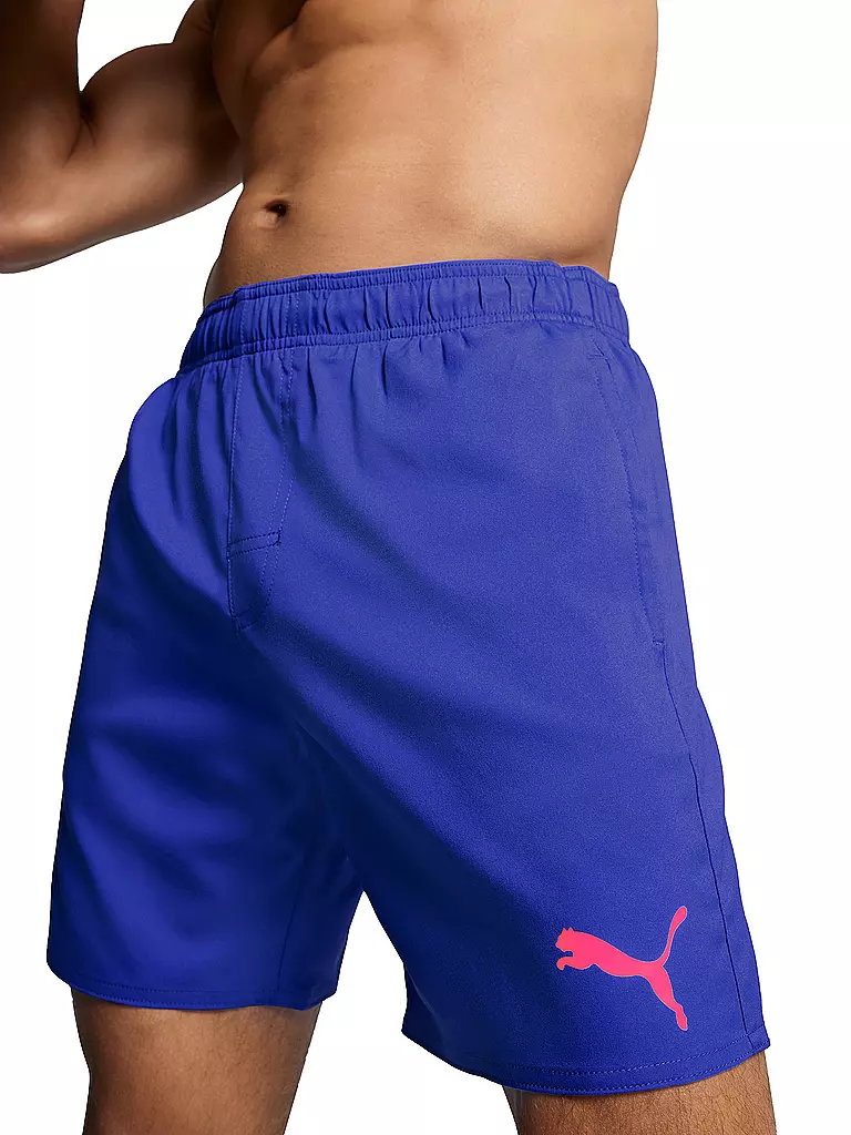 PUMA | Herren Badeshort Mid | blau