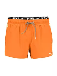PUMA | Herren Badeshort Track | orange