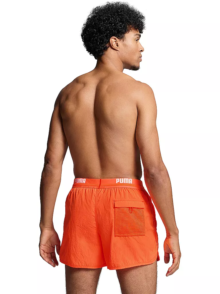 PUMA | Herren Badeshort Track | orange