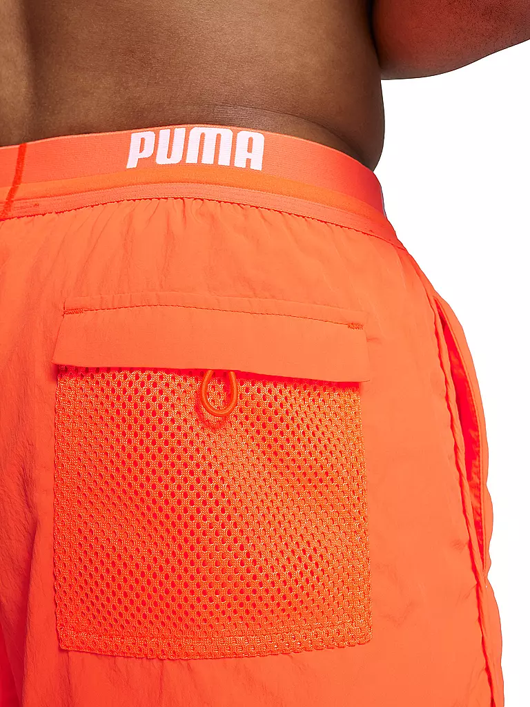 PUMA | Herren Badeshort Track | orange