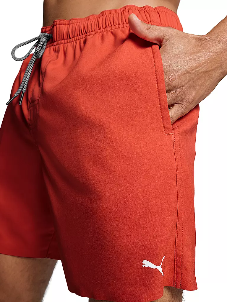 PUMA | Herren Badeshort | rot