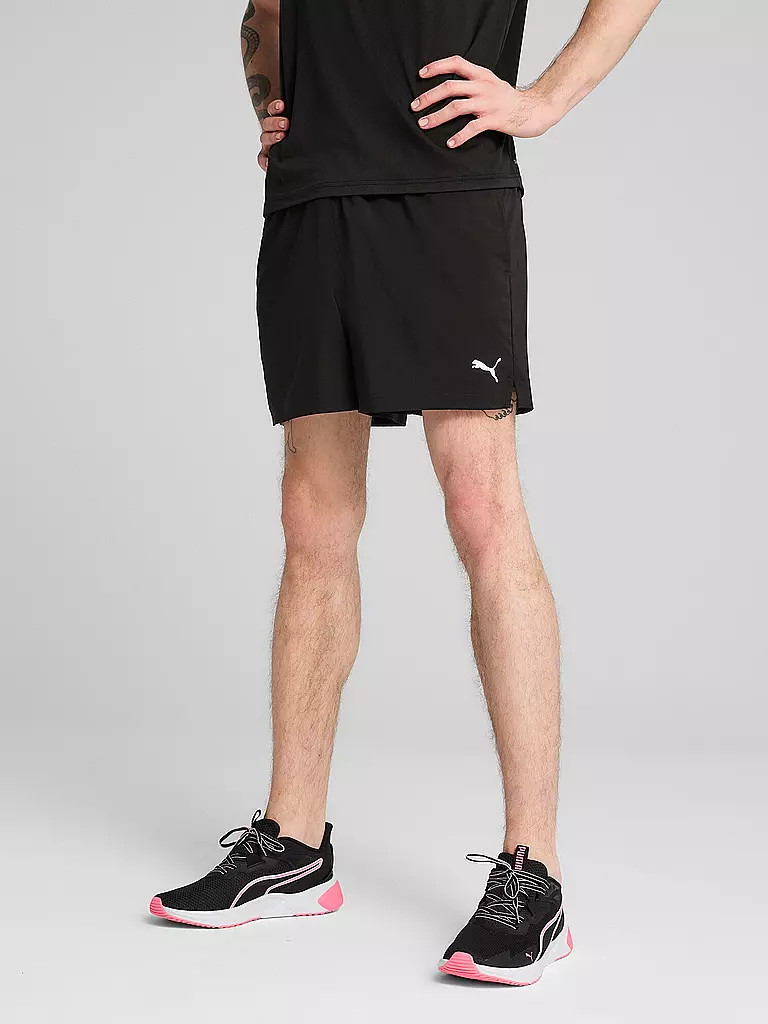 PUMA | Herren Fitnessshort Essential Woven 5inch | schwarz