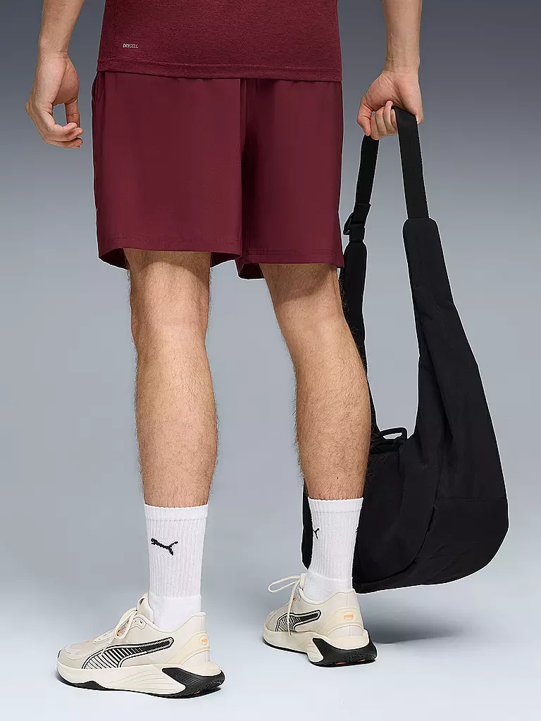 PUMA | Herren Fitnessshort Essential Woven 7inch | dunkelrot