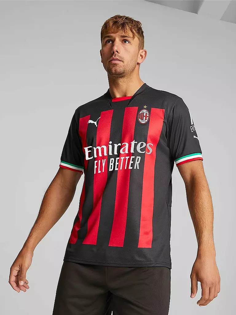 PUMA | Herren Heimtrikot A.C. Milan Replica 22/23 | schwarz