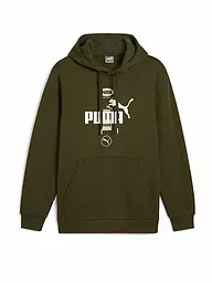 PUMA | Herren Hoodie Power Graphic Logo | olive