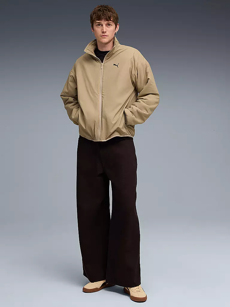 PUMA | Herren Jacke Reversible Hybrid Sherpa  | camel