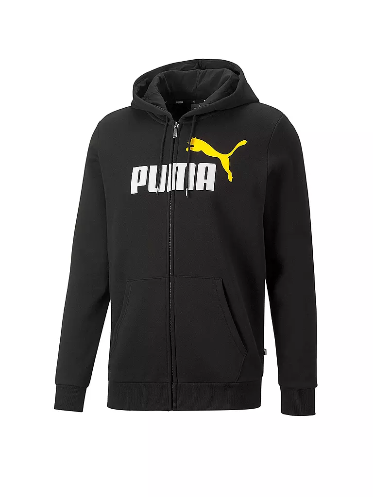 PUMA | Herren Kapuzenjacke Ess+Col Logo | schwarz