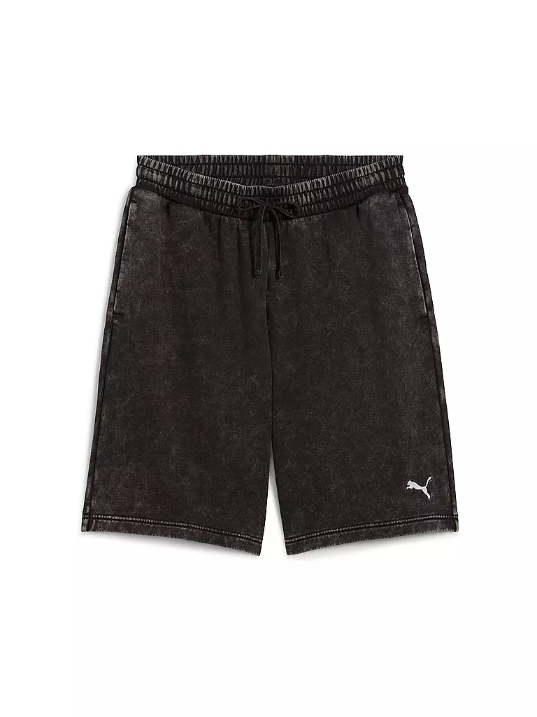 PUMA | Herren Shirt ESS ELEVATED Relaxed Wash  | schwarz