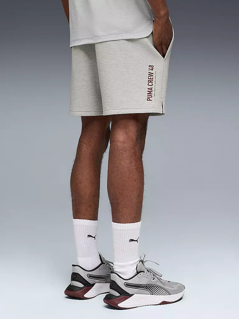PUMA | Herren Short CLOUDSPUN 5" BRANDED | grau