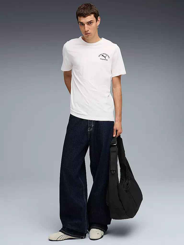 PUMA | Herren T-Shirt CLASS Graphic | weiss