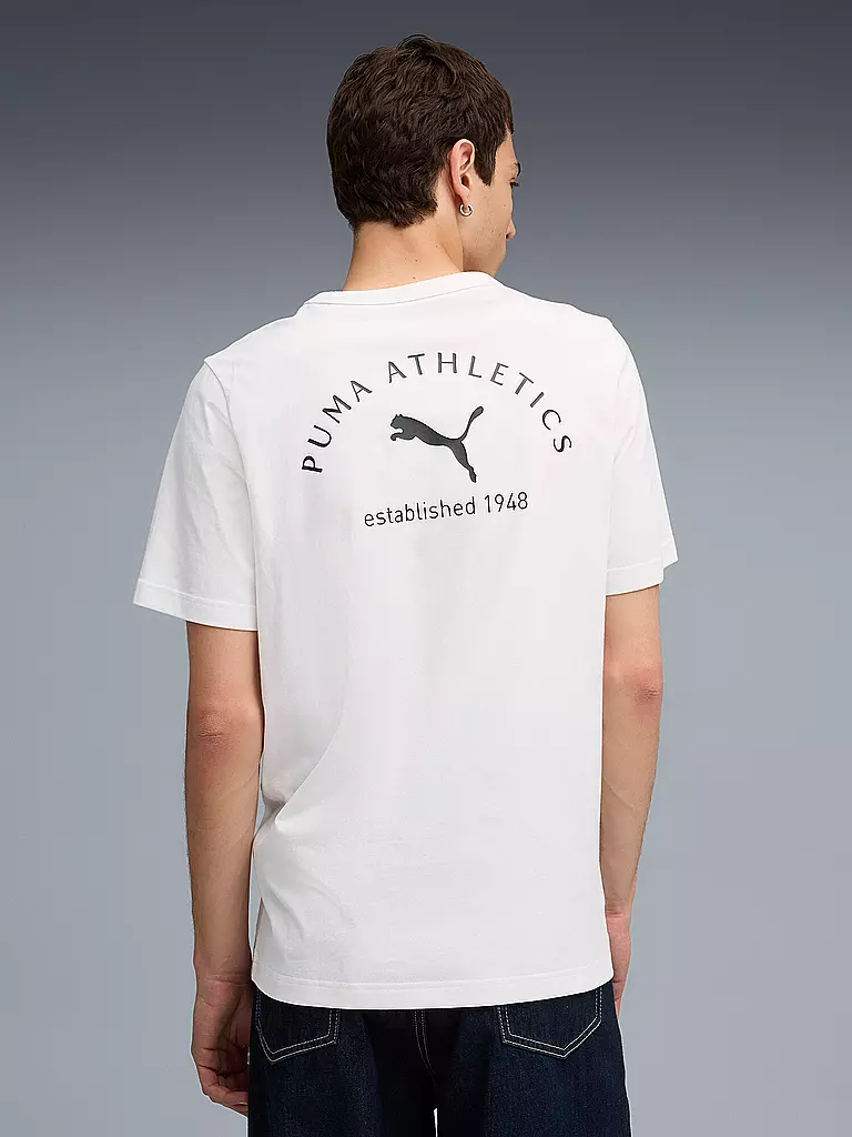 PUMA | Herren T-Shirt CLASS Graphic | weiss