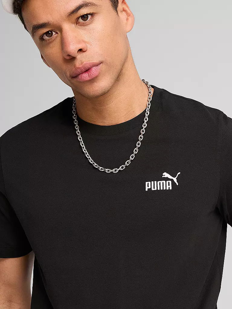 PUMA | Herren T-Shirt ESS Small No. 1 Logo | schwarz
