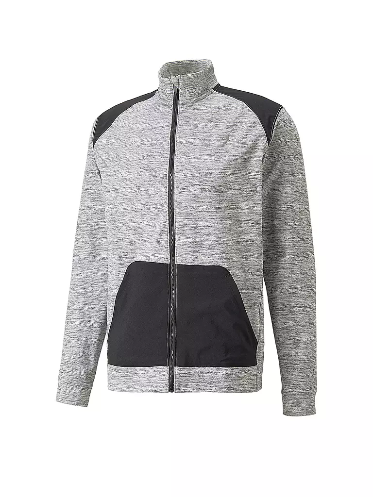 PUMA | Herren Trainingsjacke Train CLOUDSPUN Full-Zip | grau