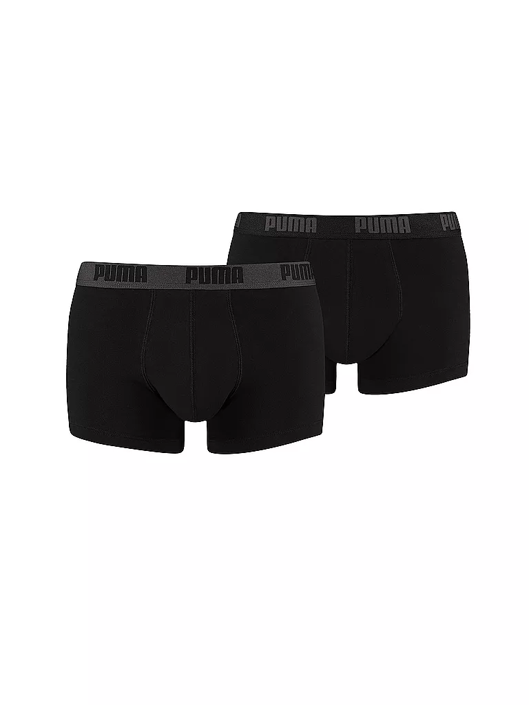 PUMA | Herren Unterhosen Boxer 2er Pkg.  | schwarz