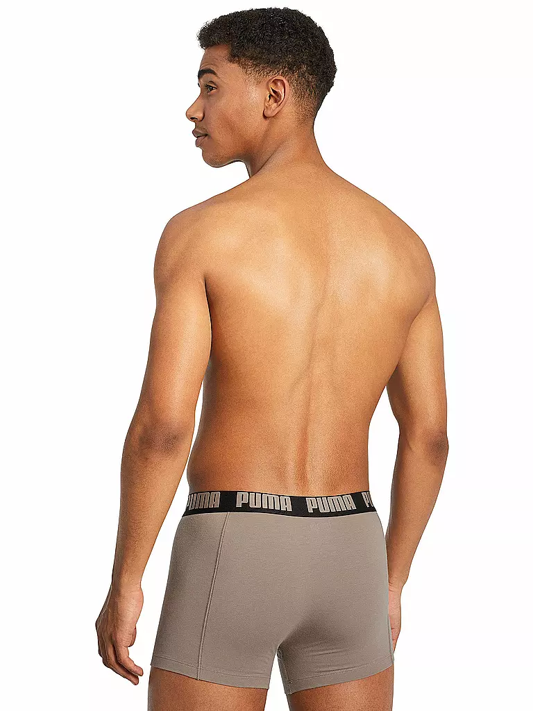 PUMA | Herren Unterhosen Boxer 2er Pkg. | beige