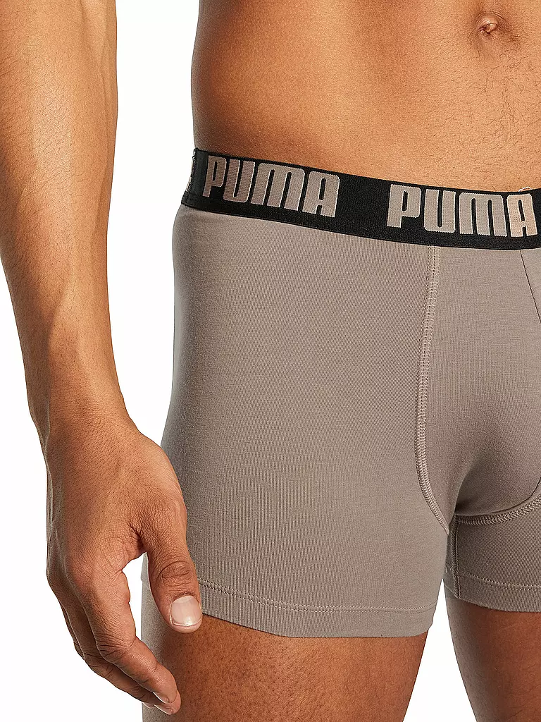 PUMA | Herren Unterhosen Boxer 2er Pkg. | beige