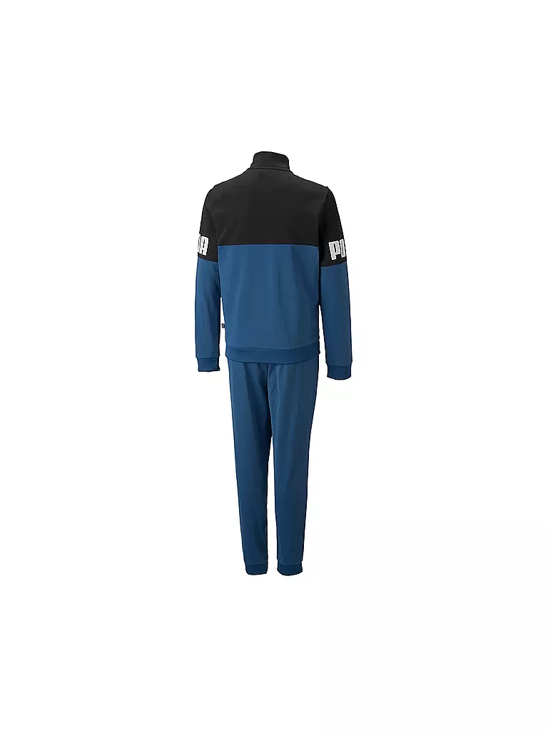 PUMA | Jungen Trainingsanzug Power Poly | blau