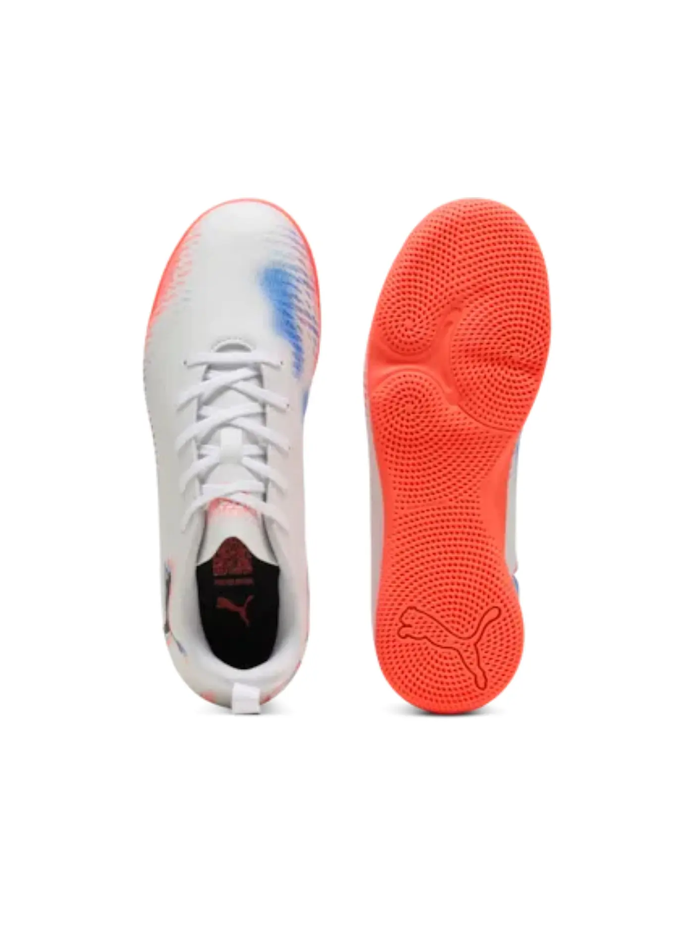 PUMA | Kinder Hallenschuhe FUTURE 8 PLAY IT Jr | weiss
