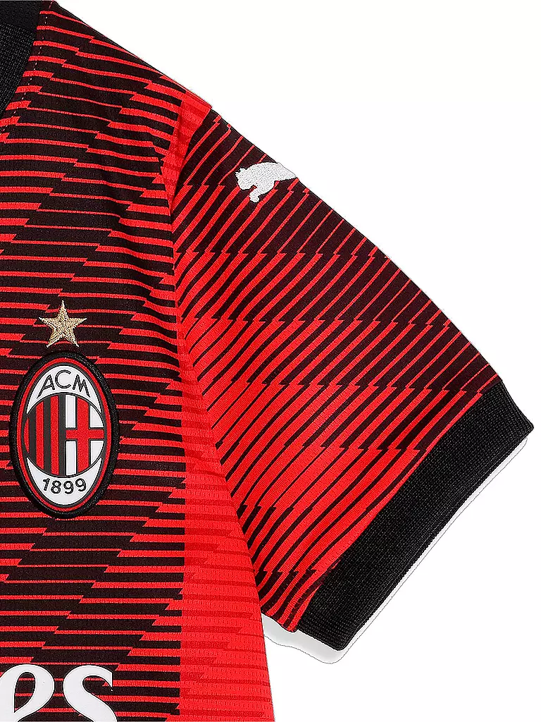 PUMA | Kinder Heimtrikot AC Milan 23/24 | rot