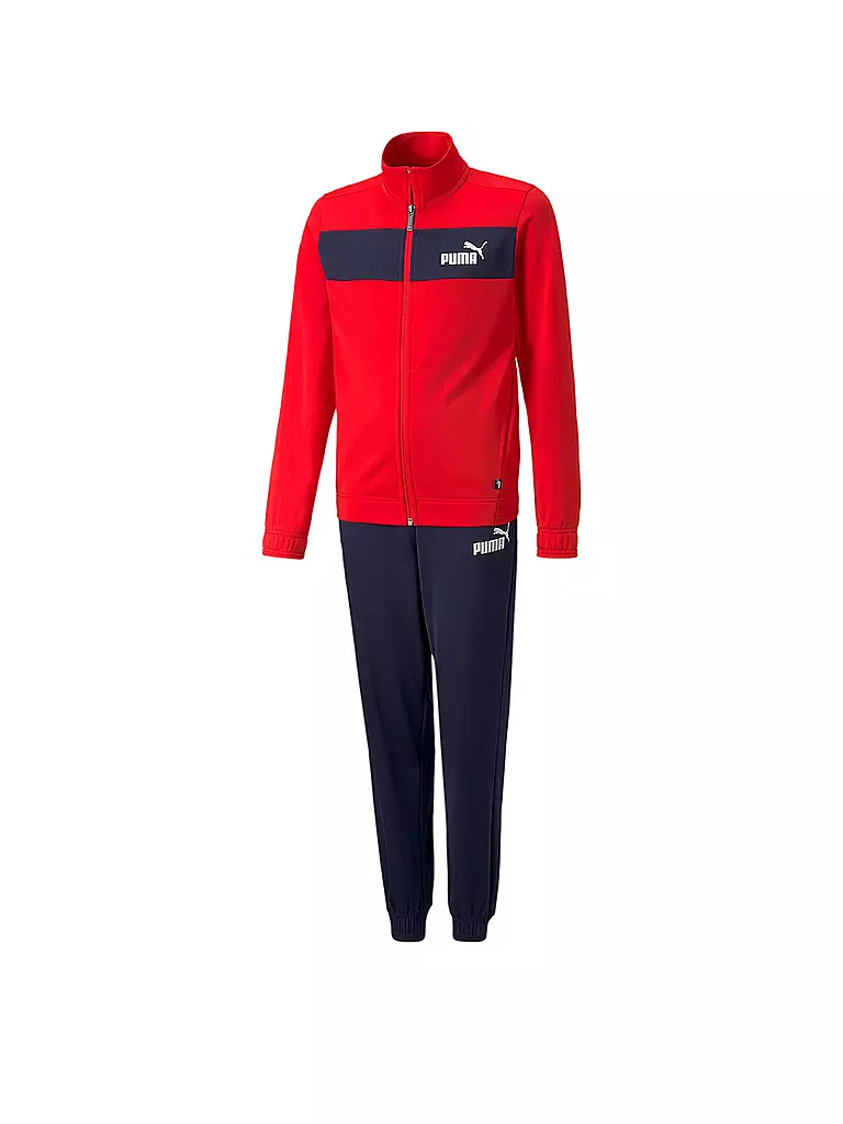 PUMA | Kinder Trainingsanzug Poly | rot