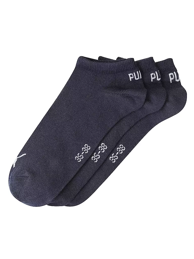 PUMA | Sneaker-Socken Invisible 3er Pkg.  | dunkelblau