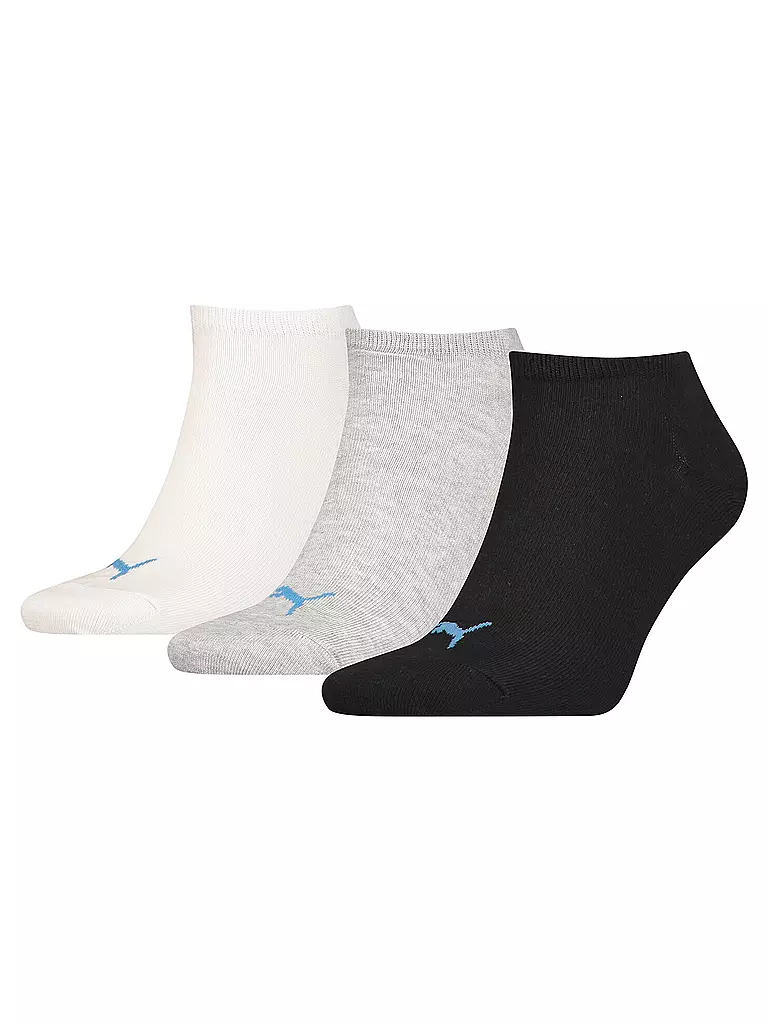 PUMA | Sneaker-Socken Invisible 3er Pkg.  | grau