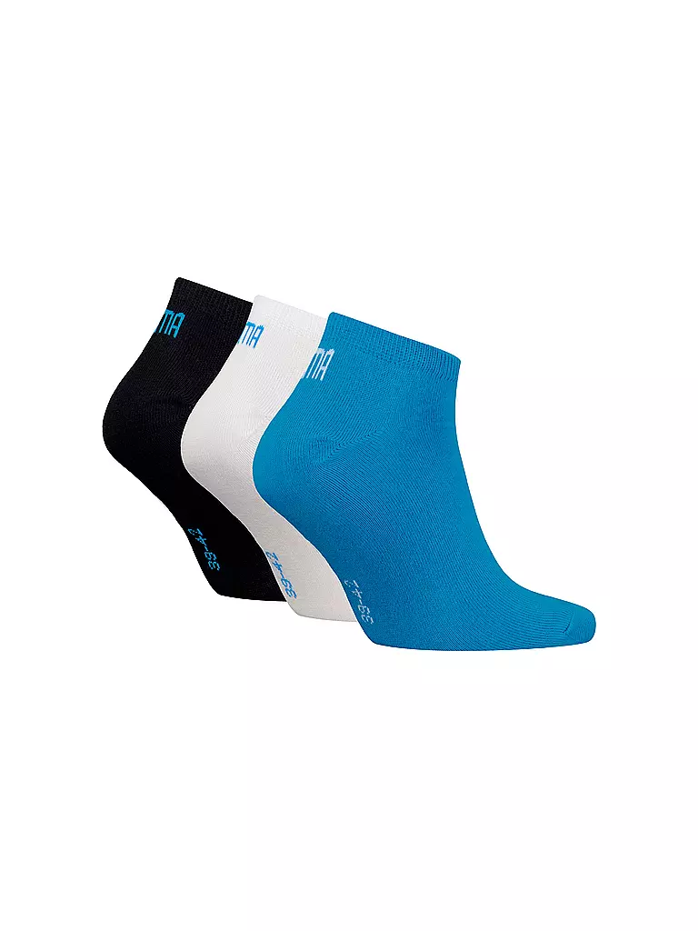 PUMA | Sneaker-Socken Invisible 3er Pkg.  | blau
