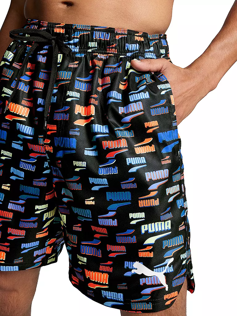 PUMA | Unisex Badeshort Swim | schwarz