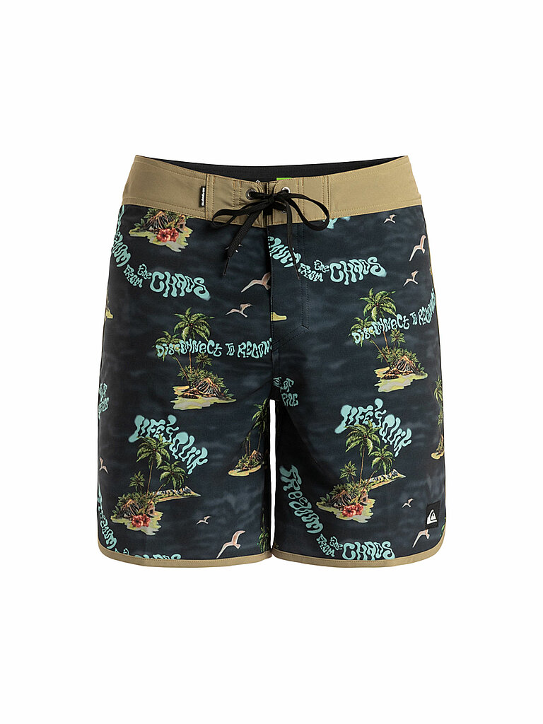 Quiksilver Beachshort Scallop Recycled Polyester-Elastane Schwarz