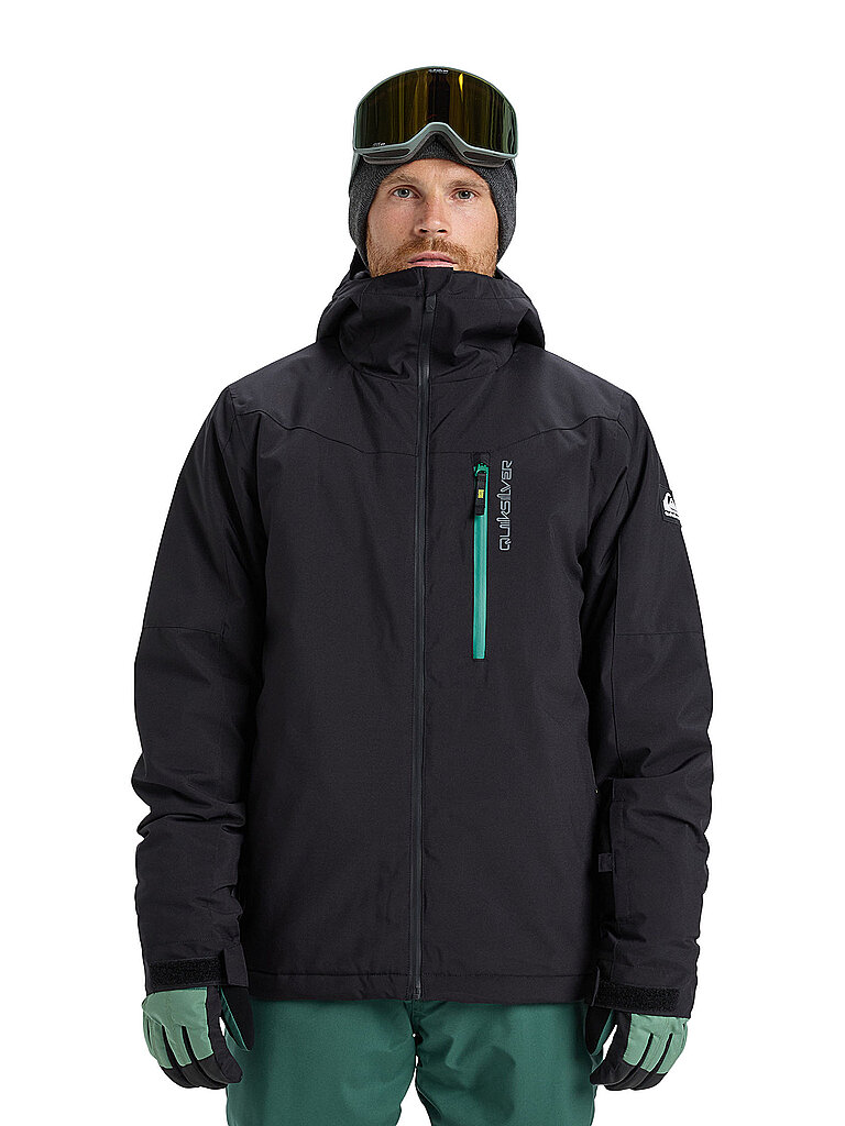 Quiksilver Snowboardjacke Slim Fit PET Schwarz