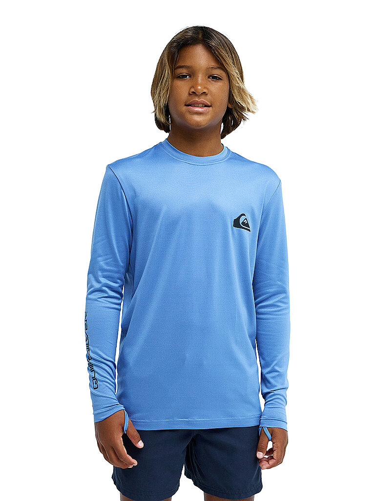 Quiksilver Lycrashirt Everyday Surf Recyceltes Polyester-Elastan Blau