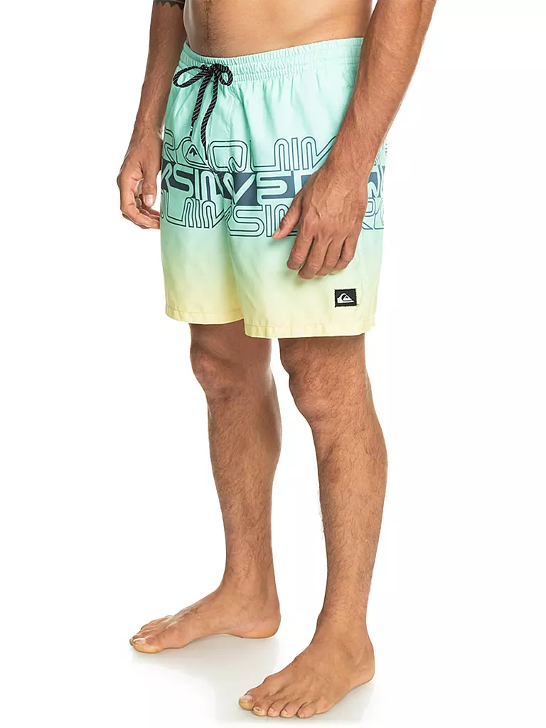 QUIKSILVER | Herren Badeshort Everyday Wordblock 17"  | mint