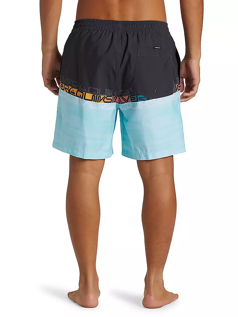 QUIKSILVER | Herren Badeshort Everyday Wordblock Volley 17" | grau