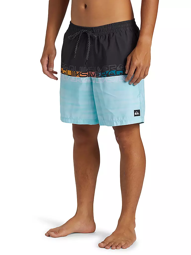 QUIKSILVER | Herren Badeshort Everyday Wordblock Volley 17" | grau