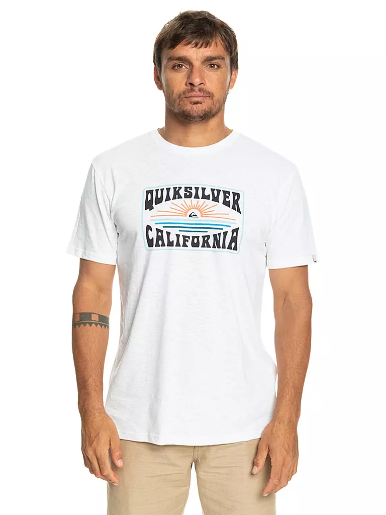 QUIKSILVER | Herren Beachshirt California Dreamin | weiss