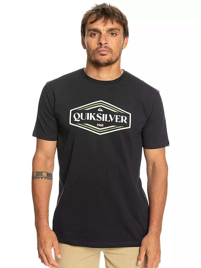 QUIKSILVER | Herren Beachshirt Shapes Up | schwarz